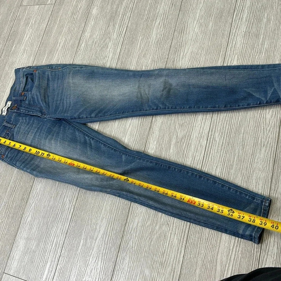 Madewell High Riser Skinny Skinny Jeans in blue size 27 - Picture 12 of 14